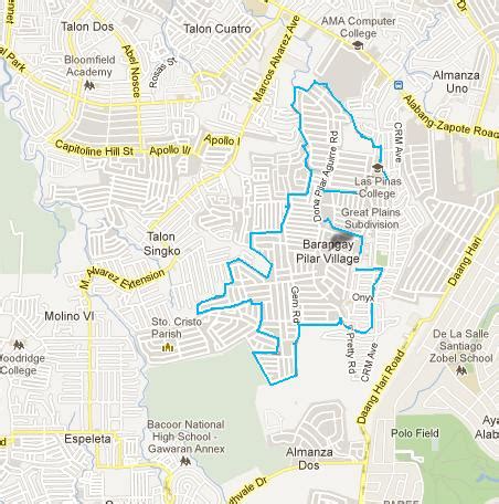 Barangay Pilar Village, Las Piñas .